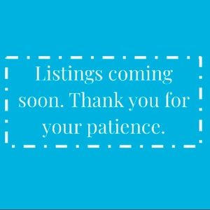 Sorry for the wait listings are on the way.